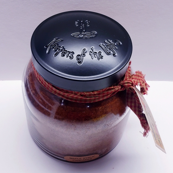 MAPLE SYRUP PANCAKES -A Cheerful Giver- Papa Jar Scented Candle, 34 oz - Picture 2 of 11